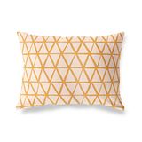 BonaMaison Oranje-Gebroken Wit Decoratieve Kussensloop, Kussenhoezen Bank, Decoratieve Kussenhoesjes, Kussensloop; Sofa, Slaapkamer, Kantoor, Auto 45x60 Cm - Ontworpen en vervaardigd in Turkije