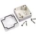 Hammond Electronics 1554D2GYCL Boîtier universel 120 x 65 x 60 ABS Gris-blanc (RAL 7035) 1 pièce(s)