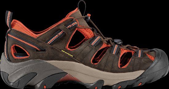 Keen Arroyo II Heren Wandelschoenen - Black Olive/Bombay Brown - Maat 46