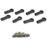 Team Losi Rod Ends & Pivot Balls (8): LST/2 XXL/2