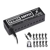 Donner Gitaarpedaal power supply 10 geïsoleerde uitgang pedaal voeding voor 9V/12V/18V effectpedalen (DP-2)