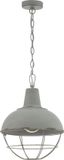 EGLO Cannington 1 - hanglamp - 1-lichts - E27 - grijs-patina