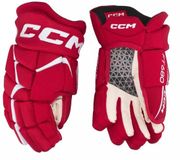 CCM - Jetspeed FT680 - IJshockeyhandschoenen - Kinderen - Rood - Wit - Maat 10