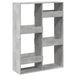 vidaXL Bibliothèque 100x33x135 cm Gris Bois 6 Étagères
