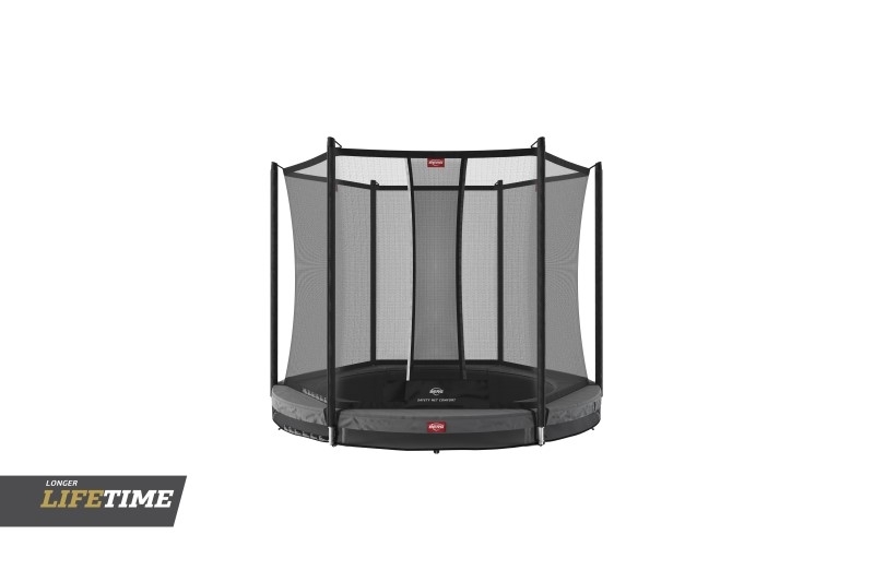 Berg Favorit inground trampoline 270cm Comfort Grijs