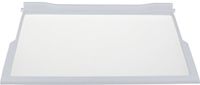 Whirlpool 481010643010 bovenste glasplaat 474 x 288 mm met frame voor combi-koelkast