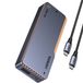 Ugreen D703 Serie - Behuizing voor M.2 NVMe SSD - Actieve Koeling - USB4 40Gb/s - Grijs
