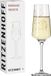Unyqoos Verre à Prosecco 200 ml – Série Roséhauch motif n° 1 avec illustration d'oiseau, or rose – Fabriqué en Allemagne