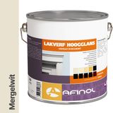 Afinol Hoogglans Lakverf Mergelwit (G0.05.85) 2,5 liter