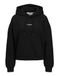 JACK & JONES Jxstudio Vesterbro Ls RLX Sweat à capuche SWT Noos, Noir, L