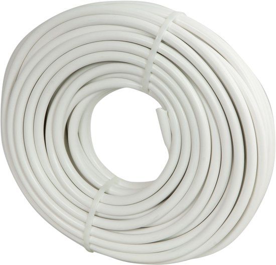 Q-Link Huishoudkabel - VMVL - 3 x 1.5 mm² - 20 m - Wit