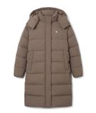 Calvin Klein Jeans Manteau d'hiver Vert L Polyester