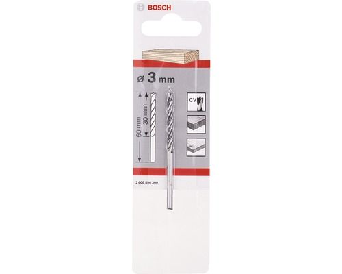 Bosch houtspiraalboor 3x60mm/30mm