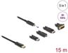 Delock Active Optical 5 in 1 HDMI Cable 8K 60 Hz 15 m