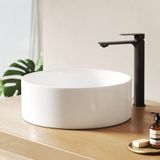 EMKE Opzetwastafel rond, 35 x 35 x 11 cm, wit