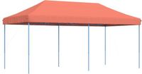 vidaXL Partytent - Inklapbaar - Pop-up - 580x292x315 cm - Terracotta
