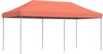 vidaXL Partytent - Inklapbaar - Pop-up - 580x292x315 cm - Terracotta