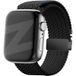 Bandz Apple Watch Ultra gevlochten band met P-buckle (zwart)