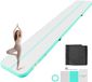 StarTech Latios Opblaasbare gymnastiekmat - Airtrack - 600 x 100 x 10 cm - Mintgroen