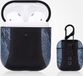 By Qubix AirPods 1/2 hoesje PU Leer Flip-over - Blauw /zwart