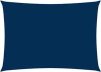 vidaXL Zonnescherm rechthoekig 2x4 m oxford stof blauw