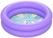 Bestway babybadje - paars - opblaasbaar zwembadje - 61 x 15 cm - 2 rings - peuter badje