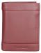Pierre Cardin Portemonnee pour hommes, en cuir véritable, noir, format compact, 9x12 cm