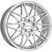 CARMANI 18 KNUT weiß silber 9.0Jx19 5x112 ET35