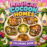 Magical Cocoon Homes Coloring Book