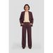TQ-Amsterdam TQ-Amsterdam travelstof regular blazer - donkerpaars