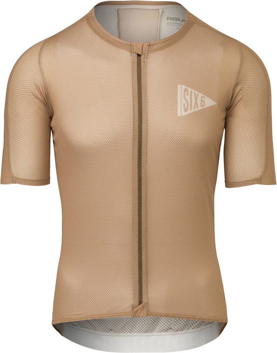 AGU High Summer Fietsshirt IV SIX6 Heren - Bruin - S