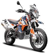 Bburago B18-51084 1:18 KTM 790 Adventure R Rally, diverse ontwerpen en kleuren