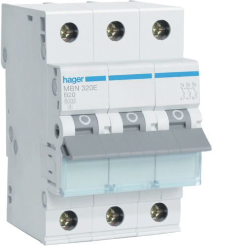 HAGER MBN320E - Accessoires elektrische behuizing - 230 - 400 volt
