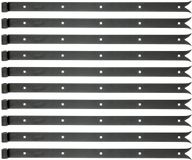 Alberts 862794 heng | zwart | rol Ø14 mm | 700 x 35 mm | Set van 10