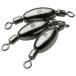 Kinetic Kinetic Weighted Swivel 10g 40kg Black Nickel