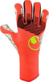 Uhlsport Fm Supergrip+ Hn Keepershandschoenen - Fluorood / Wit / Fluogeel | Maat: 9.5