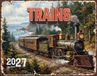 KingCompany Vintage Trains Wandkalender 2027