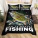 Fisch Ensemble de literie Super King – Motif de poisson – Microfibre
