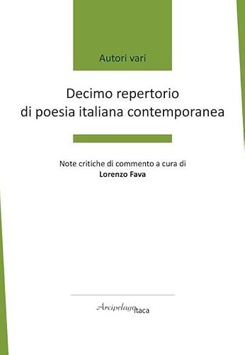 Decimo Arcipelago Itaca Decimo repertorio di poesia italiana contemporanea Paperback