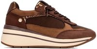 Xti Lage sneakers Vrouw Bruin Leer Maat 39