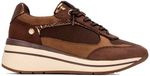 Xti Lage sneakers Vrouw Bruin Leer Maat 39