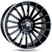 KESKIN WHEELS KT15 SPEED noir lèvre poli 7.0Jx16 5x114.3 ET40