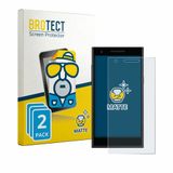 BROTECT - Screenprotector voor Philips S396 - Folie Beschermfolie matte 2 Stuks