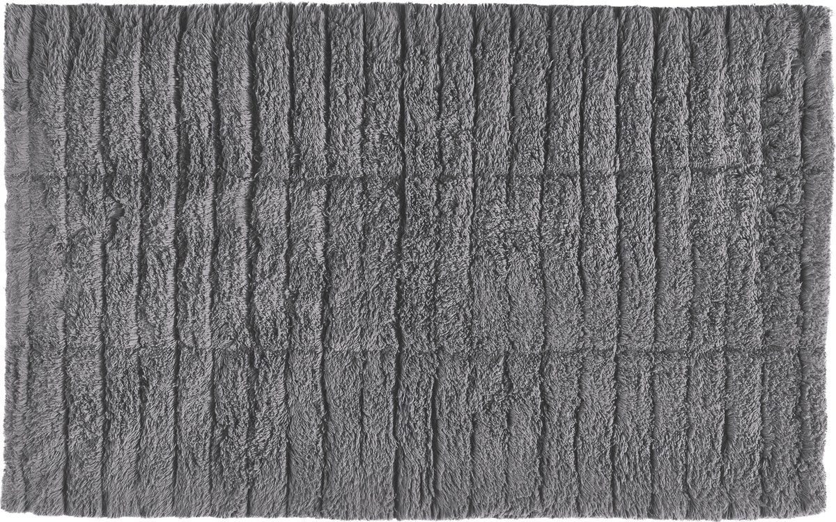 Zone Tiles badmat 50 x 80 cm - donkergrijs