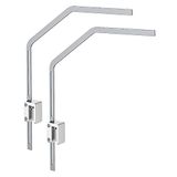 Hydor Aqamai AQAMAI BRACKETS M aluminium houder voor glasdikte max. 16 mm