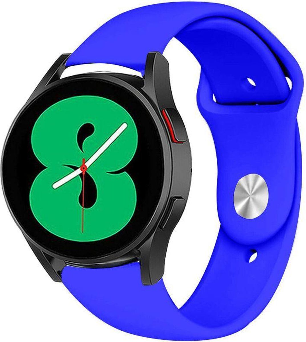 Strap-it Samsung Galaxy Watch 4 - 40mm sport band - blauw
