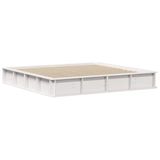 vidaXL Bedframe met opbergruimte, wit, 180 x 200 cm, massief grenenhout