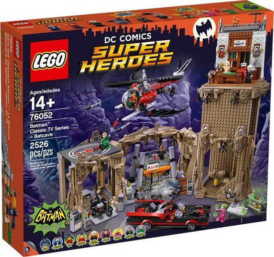LEGO DC Comics Super Heroes Batman Classic TV-series Batcave 76052
