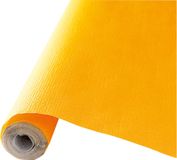Givi Italia Tafelkleed op rol - 2x - papier - geel - rechthoekig - 120cm x 5m - Feest/bruiloft tafelkleden