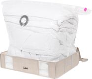 Compactor Life 2.0 Sac de rangement sous vide pour lit - Large - Beige